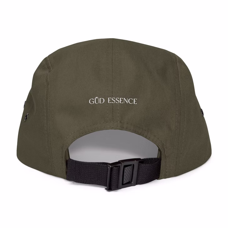 GŪD Logo Embroidered 5 Panel Cap - Image 5