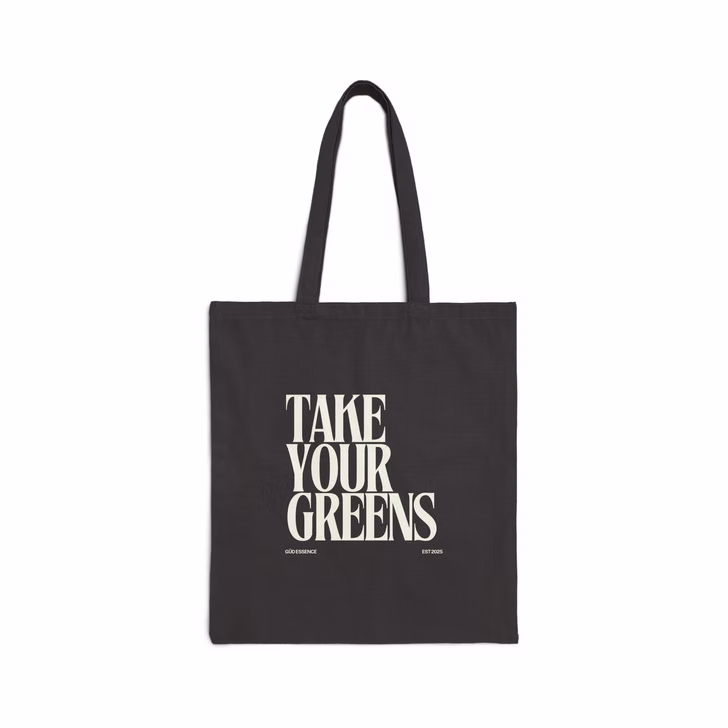 Take Your Greens Canvas Tote Bag - Image 2