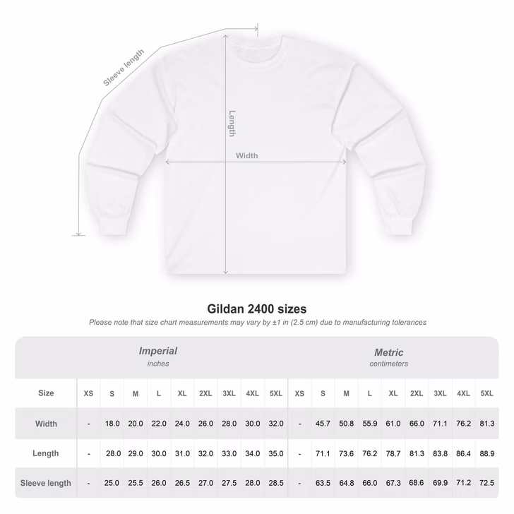 GŪD Ingredients Unisex Long Sleeve Shirt - Image 5