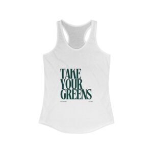 Take Your Greens Racer Back Tank Top