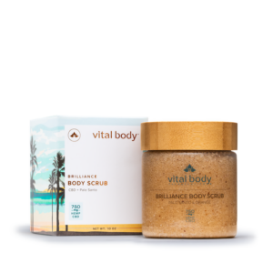 Brilliance Body Scrub (10oz) 750mg CBD