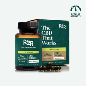30mg / 34ct Broad-Spectrum (THC-Free) Softgels
