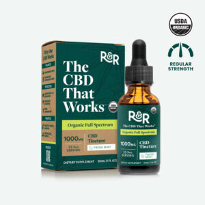 1000mg Broad-Spectrum (THC-Free) Tincture (Fresh Mint)