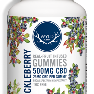 WYLD CBD - Huckleberry Gummies - 500mg - 20ct