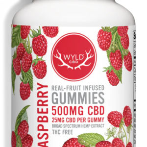 WYLD CBD -Raspberry Gummies - 50mg - 2ct