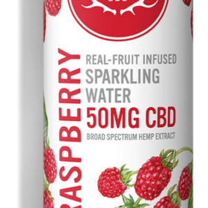 WYLD CBD - Raspberry Sparkling Waters - 50mg