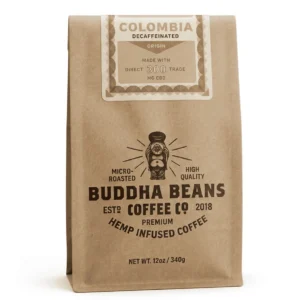 12oz 300mg CBD Columbia Decaf Ground — GUD Supply